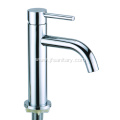 Single Cold Wash Basin Faucet Tap Round